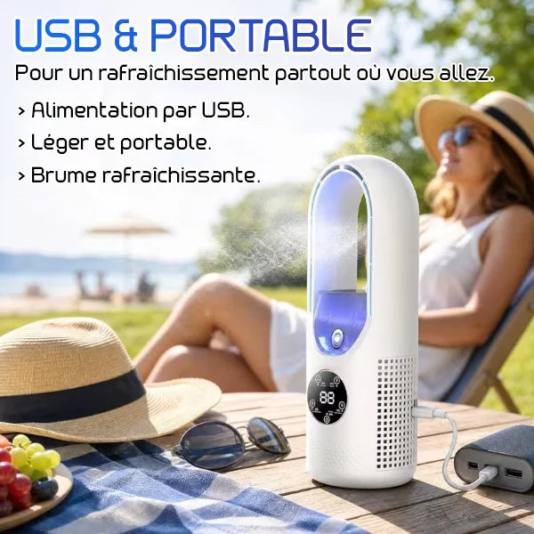 MolyFans Ventilateurs Sans Pales FR01