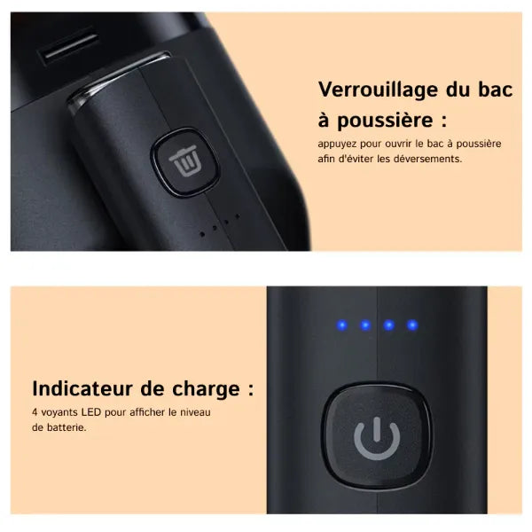 Cleanvia Aspirateurs à Main