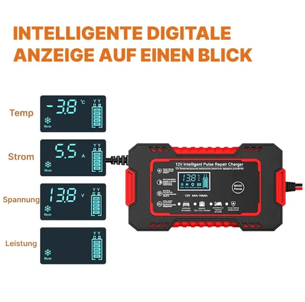 BatChar Autobatterie Ladegerät DE01