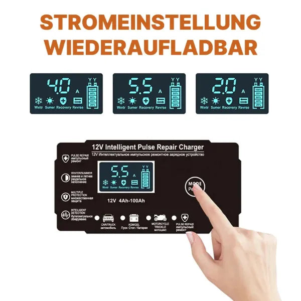 BatChar Autobatterie Ladegerät DE01
