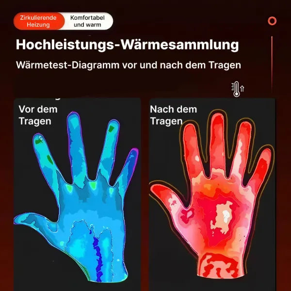 BeHeat Beheizbare Motorradhandschuhe - DE-01