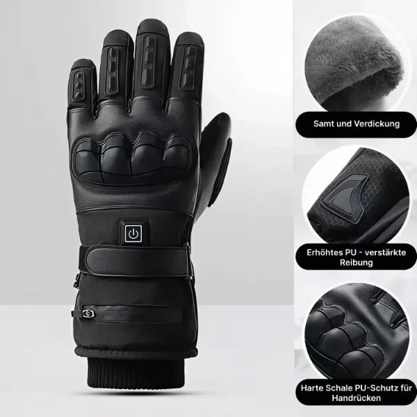 BeHeat Beheizbare Motorradhandschuhe - DE-01