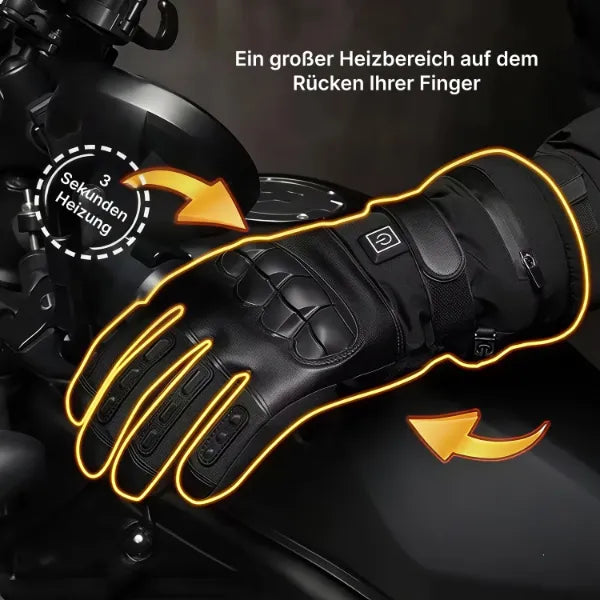 BeHeat Beheizbare Motorradhandschuhe - DE-01