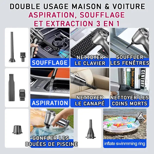 Clenio Aspirateur de Voiture
