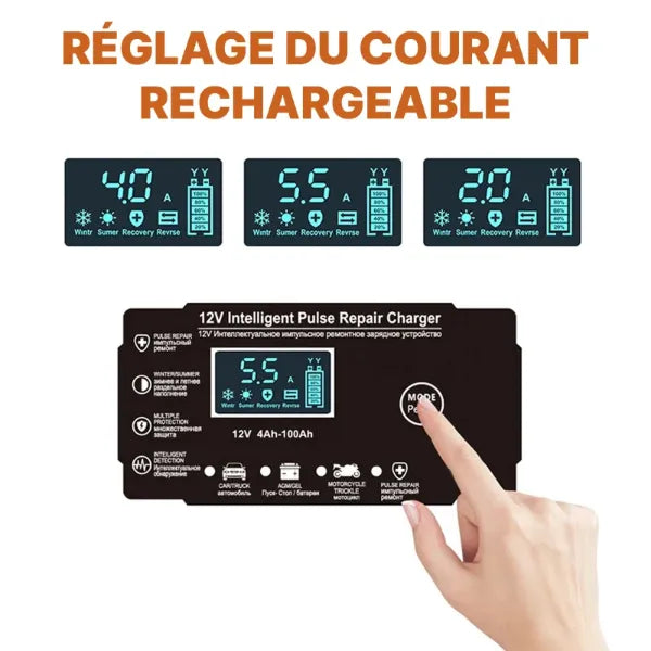 Batterix Chargeurs de Batterie FR01