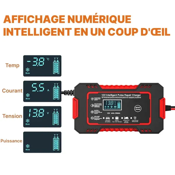 Batterix Chargeurs de Batterie FR01