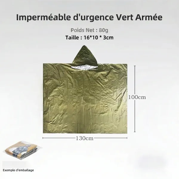 RescueFoil Couvertures De Survie FR01