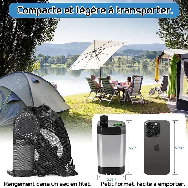 H2 PiliSh Douche de Camping