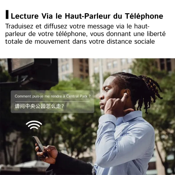 LinguaPods Écouteurs Traducteurs FR4