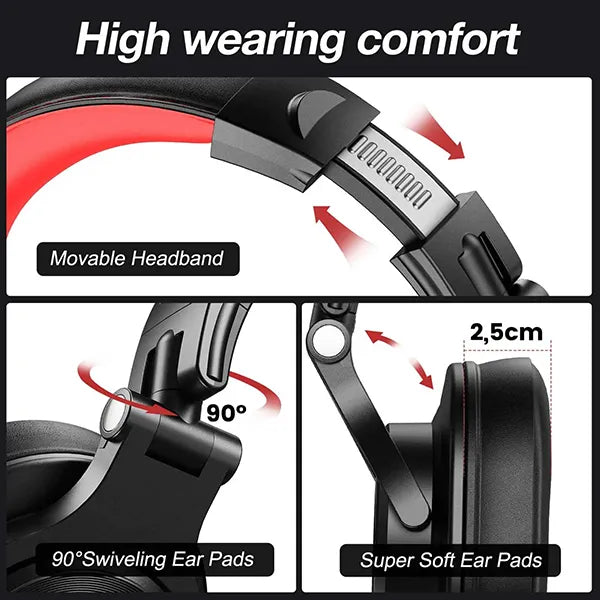 FavBlue Casque Bluetooth Réducteur de Bruit