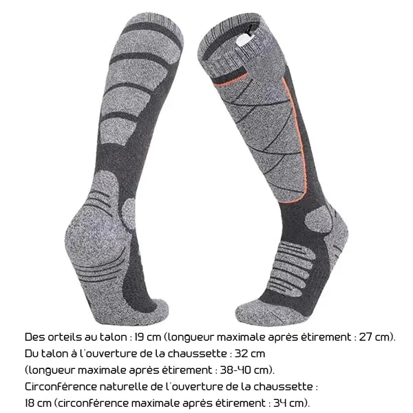 HeatSox Chaussettes Chauffantes