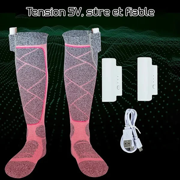 HeatSox Chaussettes Chauffantes