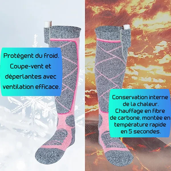 HeatSox Chaussettes Chauffantes