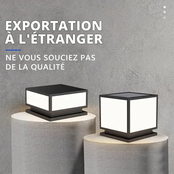LumiCour Lanternes Solaires Extérieures