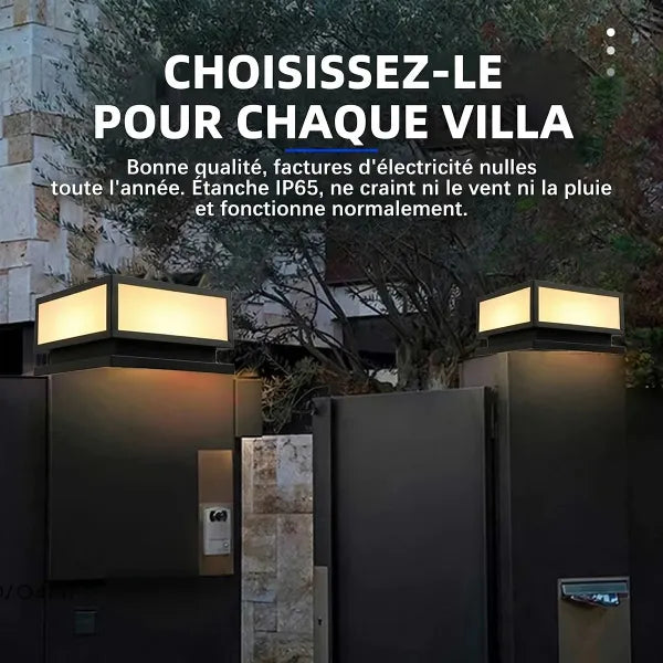 LumiCour Lanternes Solaires Extérieures
