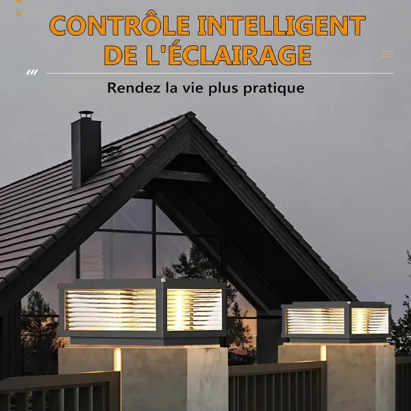 LumiCour Lanternes Solaires Extérieures