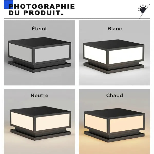 LumiCour Lanternes Solaires Extérieures