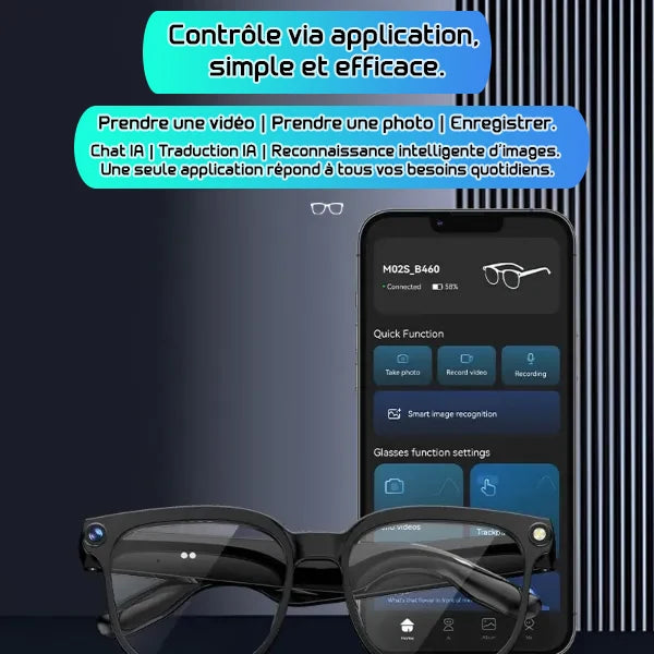 Clairix Lunettes Intelligentes