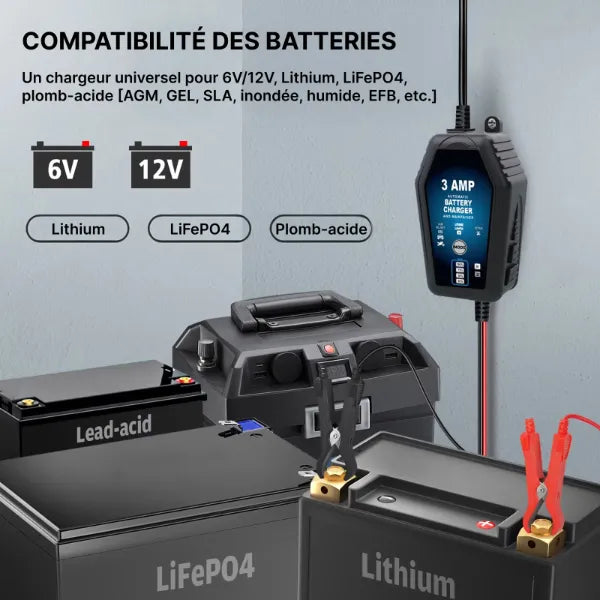 Batterix Maintien De Charge Batterie