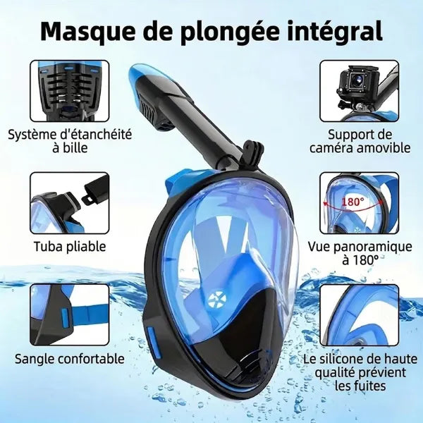 SnorMask Masques de Plongée
