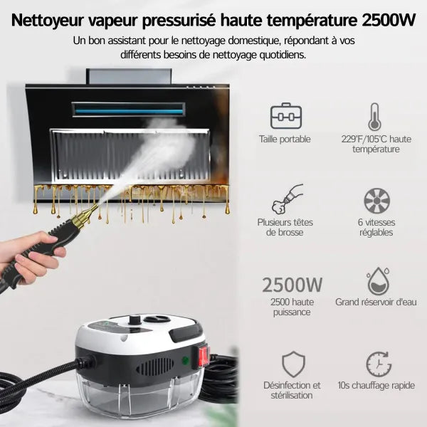 Vapoclear Nettoyeurs Vapeur