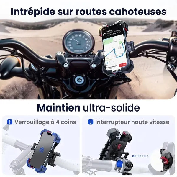 CycloGrip Support Téléphone Pour Vélo