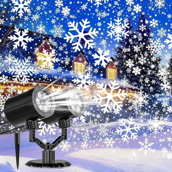 NoëlGlow Projecteurs de Noël Extérieurs FR04