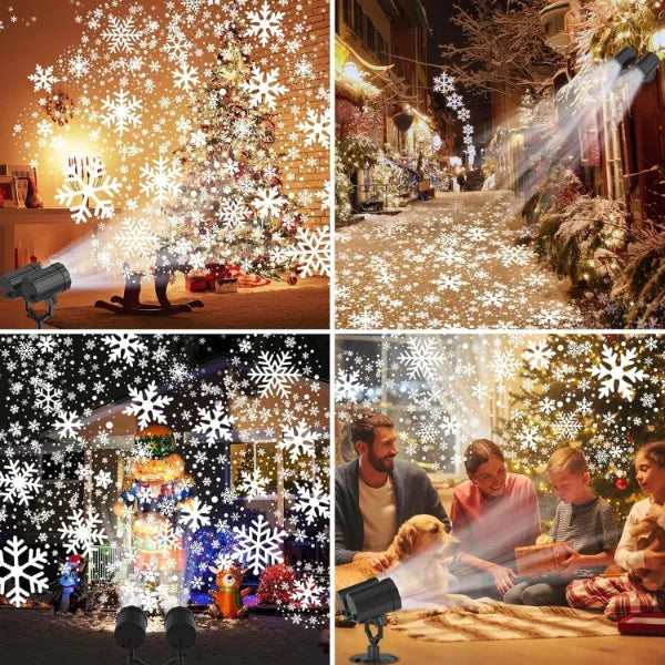 NoëlGlow Projecteurs de Noël Extérieurs FR04