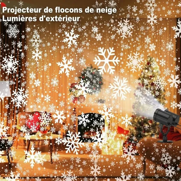 NoëlGlow Projecteurs de Noël Extérieurs FR04