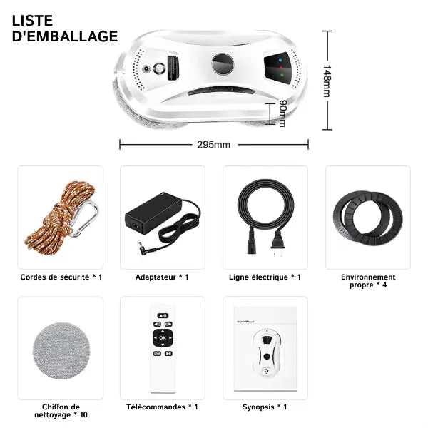 VitraBot Robots Lave Vitre