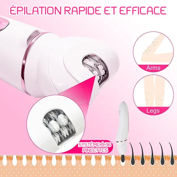 Silkiva Rasoirs Électriques Femme