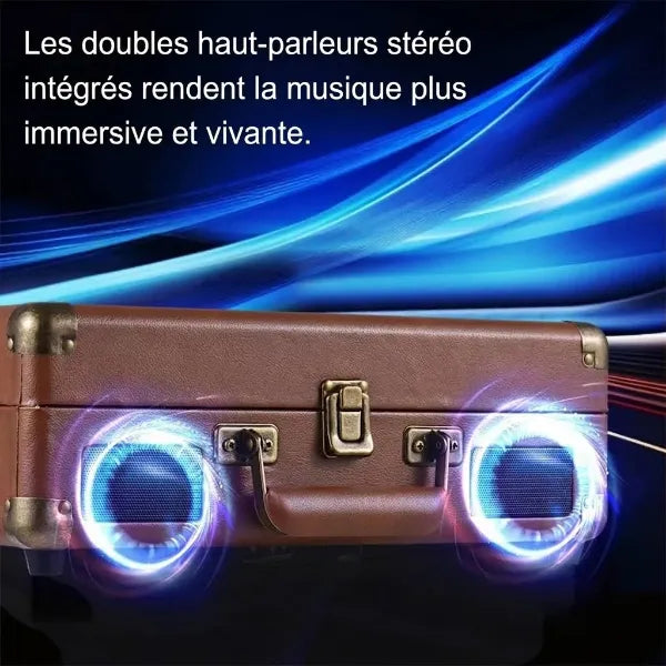 Vinylora Tourne Disque Vintage FR04
