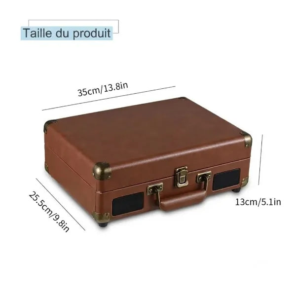 Vinylora Tourne Disque Vintage FR04