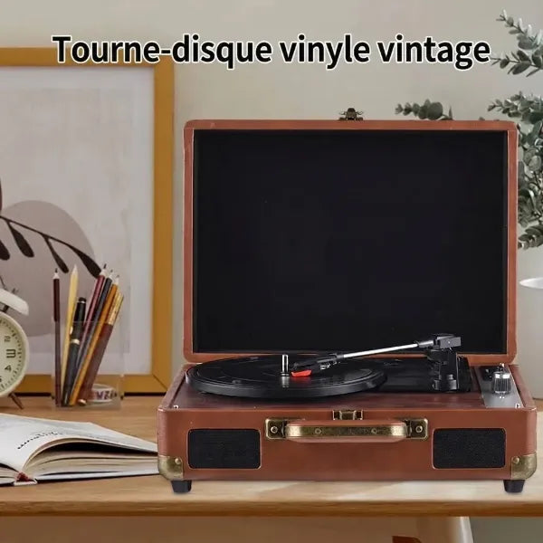 Vinylora Tourne Disque Vintage FR04