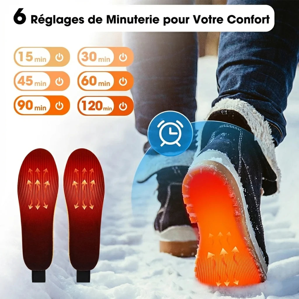 Chauflex Semelles Chauffantes