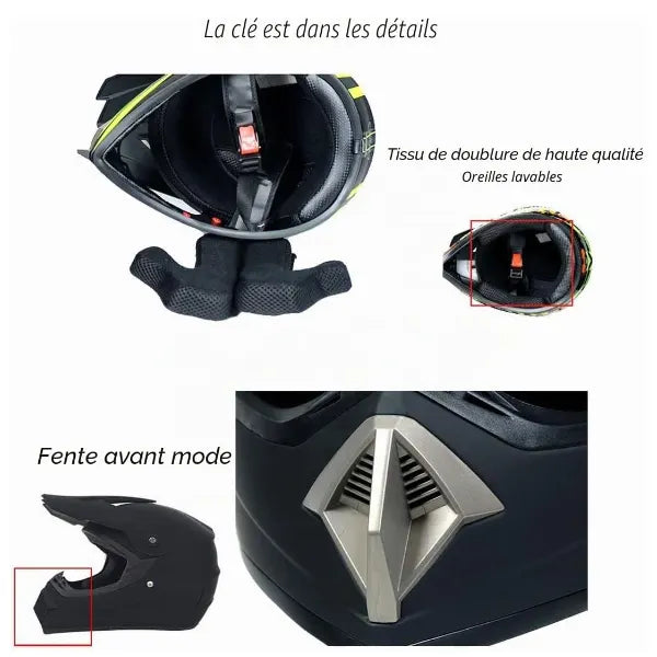 MotoVex Casques Moto FR02