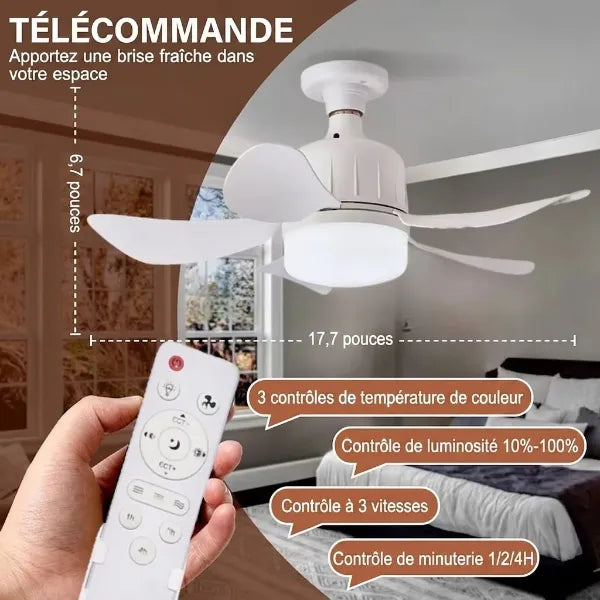 AirNova Ventilateurs de Plafond FR02