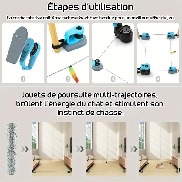 MiloPaw Jouets Interactifs pour Chat