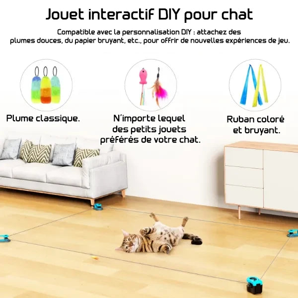 MiloPaw Jouets Interactifs pour Chat